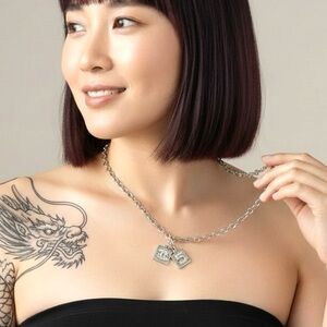 New York City Canal Street Statement Necklace